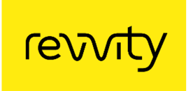 Revvity Logo rgb balck on yellow